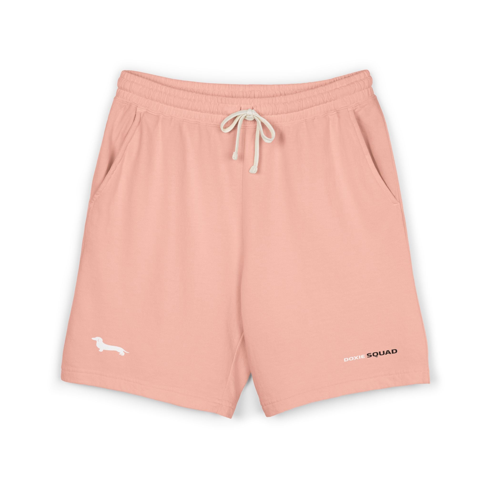 Unisex Garment-Dyed Lightweight Fleece Sweat Shorts / Paws Back