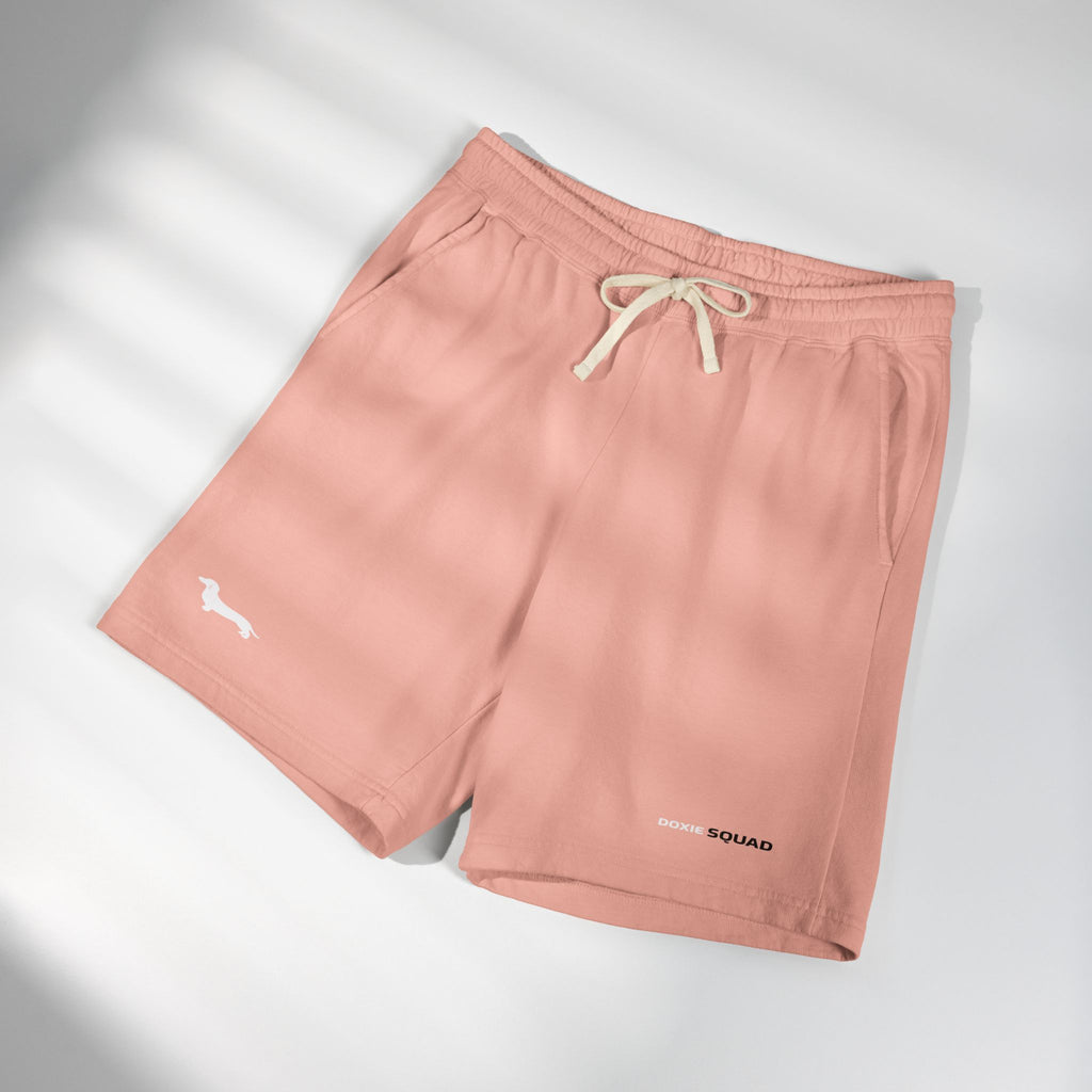 Unisex Garment-Dyed Lightweight Fleece Sweat Shorts / Paws Back