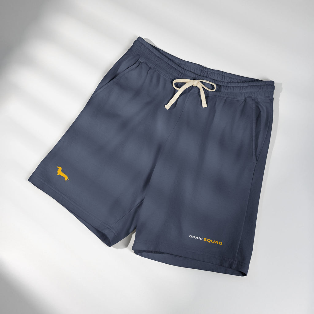 Unisex Garment-Dyed Lightweight Fleece Sweat Shorts / Paws Back