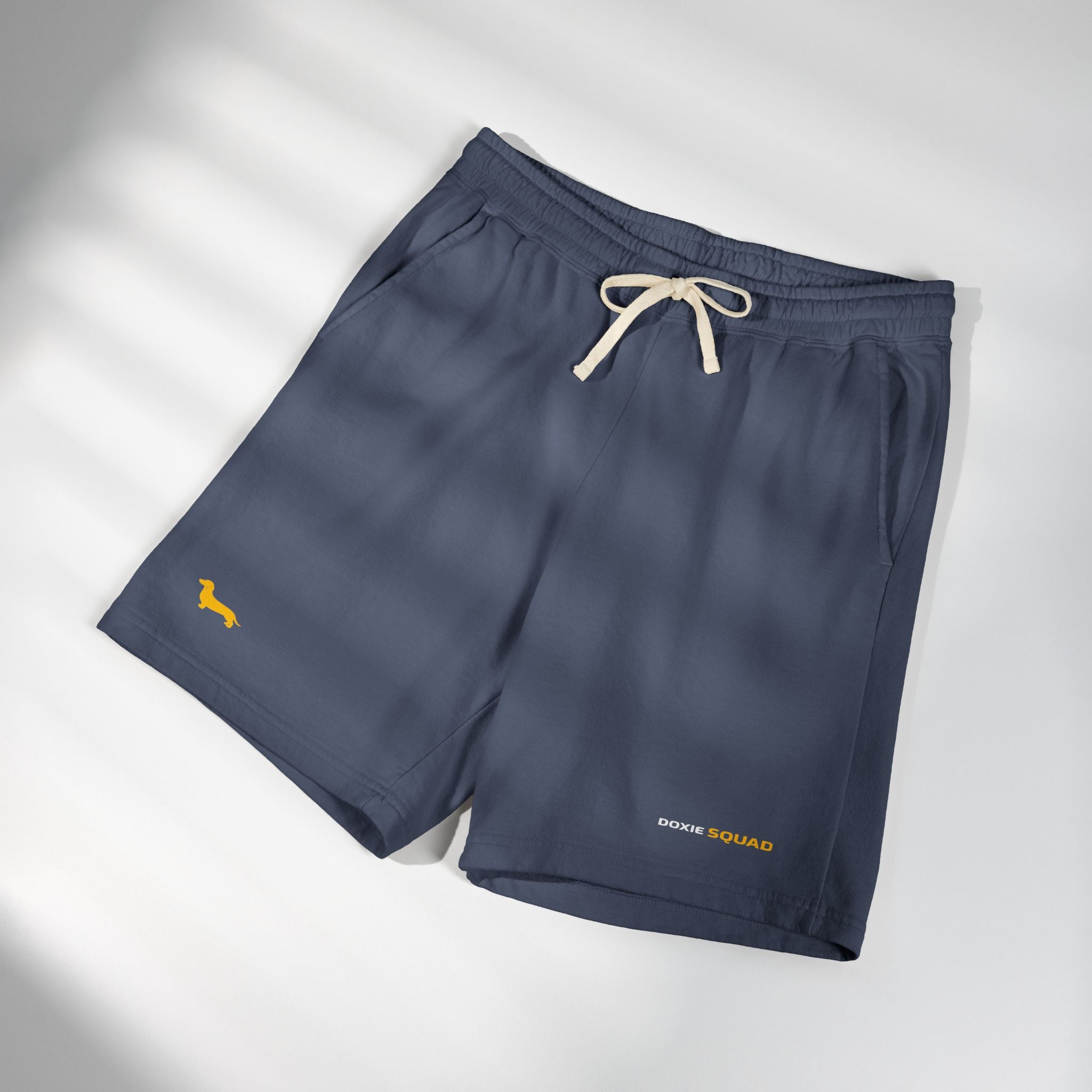 Unisex Garment-Dyed Lightweight Fleece Sweat Shorts / Paws Back