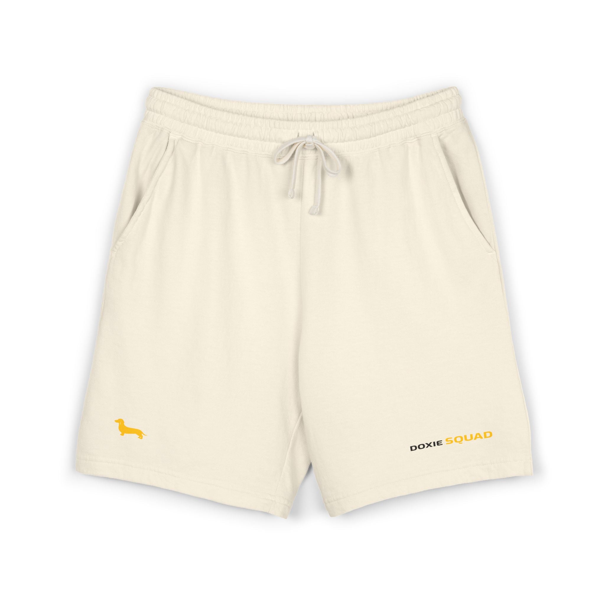 Unisex Garment-Dyed Lightweight Fleece Sweat Shorts / Paws Back