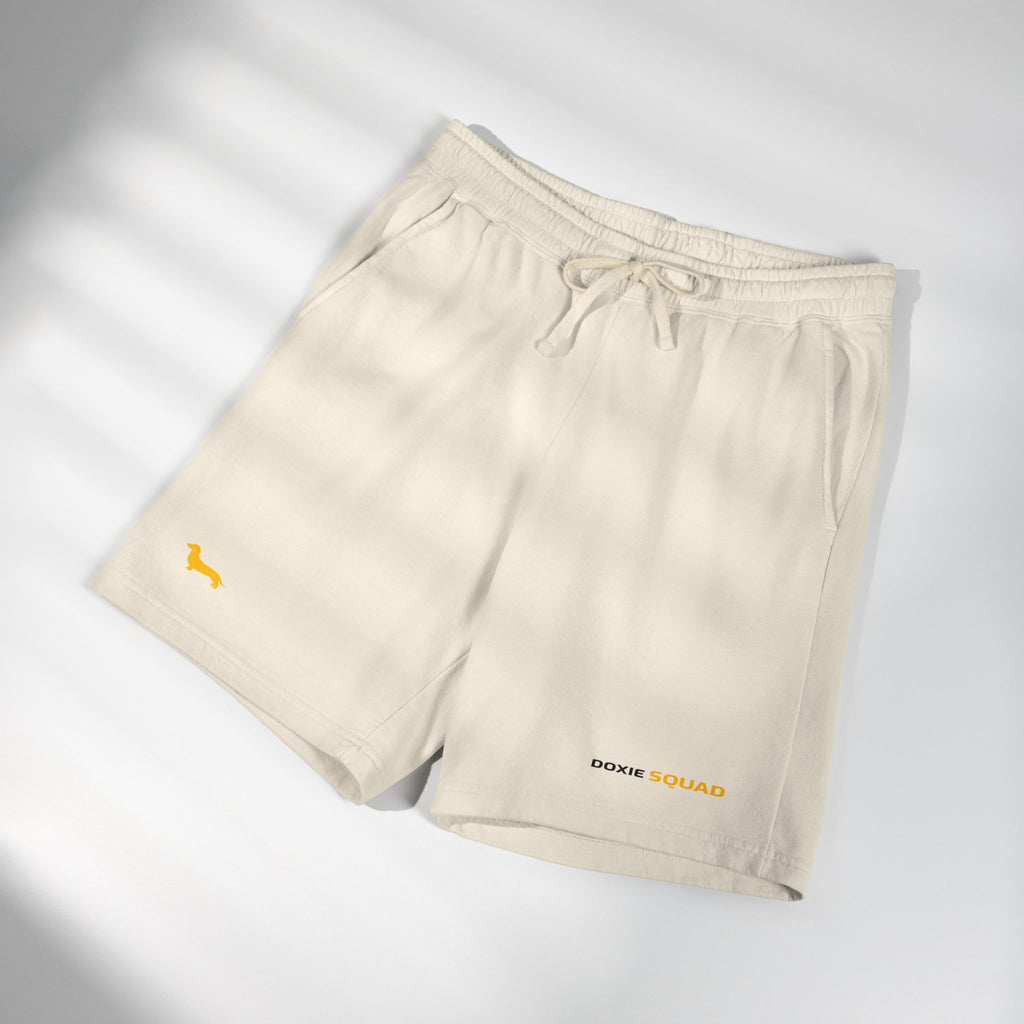 Unisex Garment-Dyed Lightweight Fleece Sweat Shorts / Paws Back