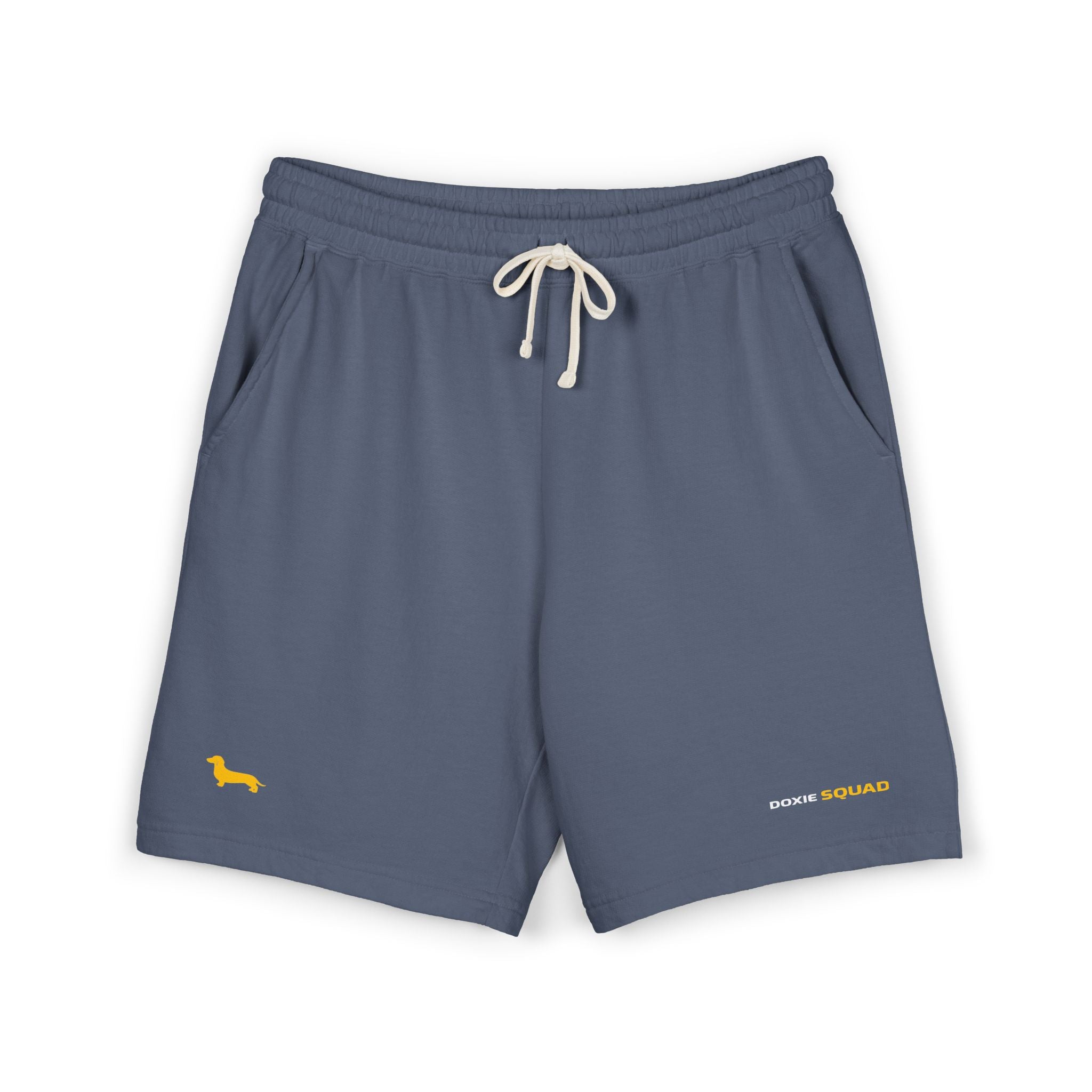 Unisex Garment-Dyed Lightweight Fleece Sweat Shorts / Paws Back
