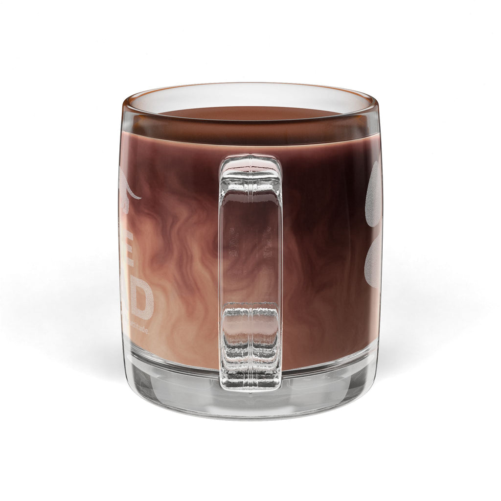 Glass Coffee Mug, 12.25oz (Engraving)