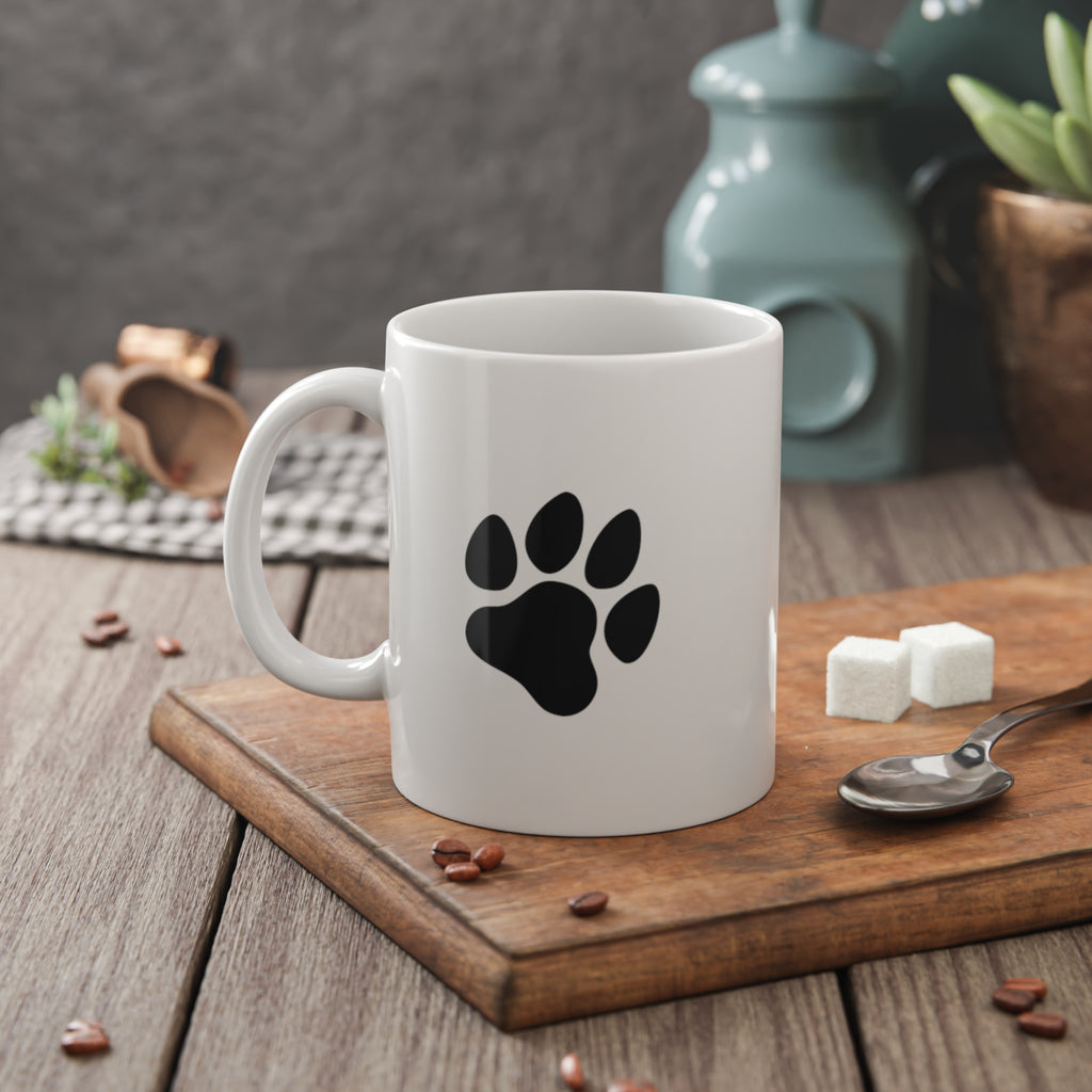 White Ceramic Mug, 11oz