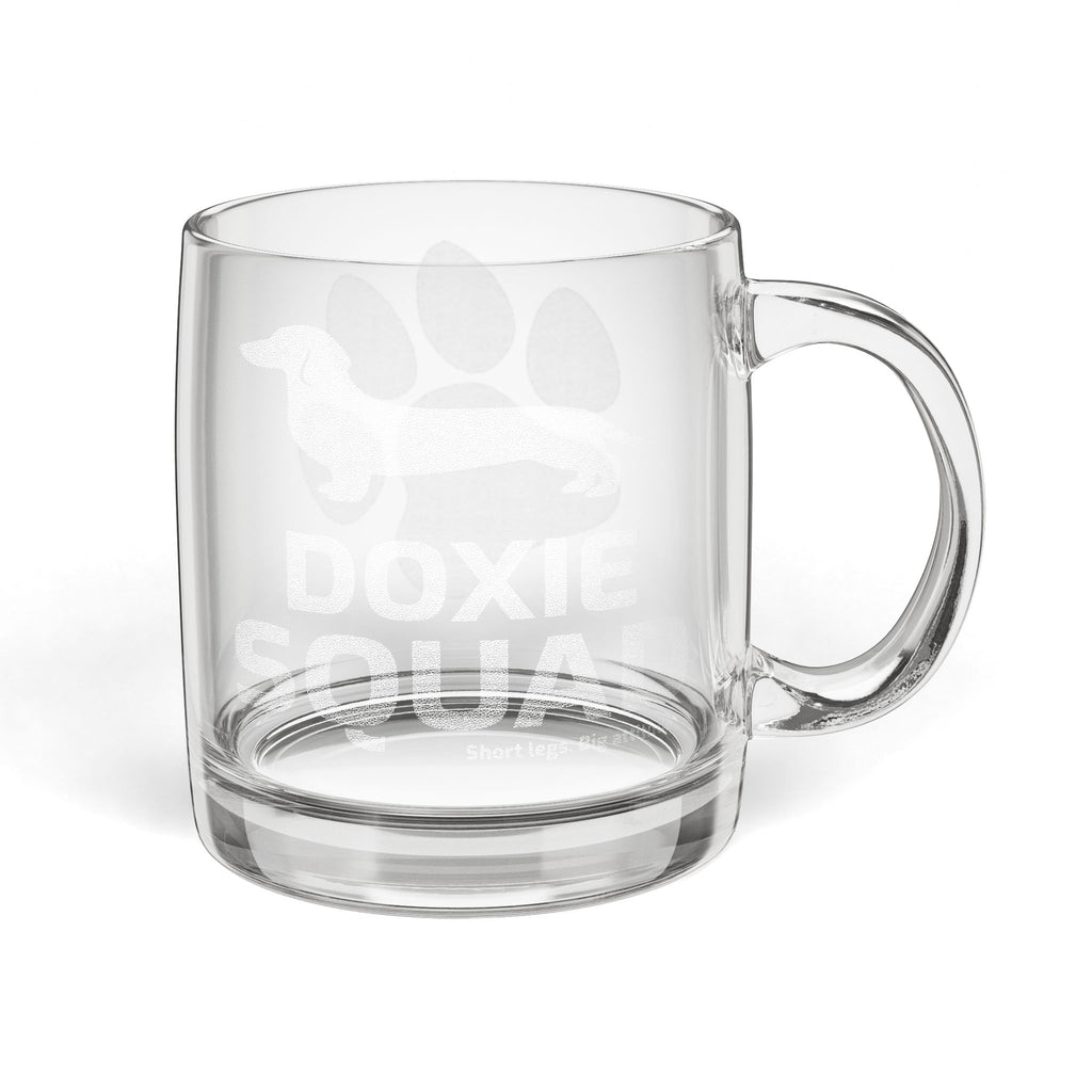 Glass Coffee Mug, 12.25oz (Engraving)