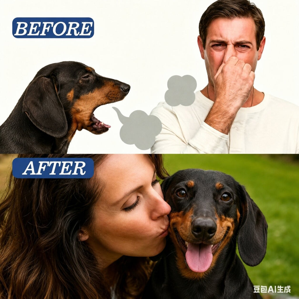 Dachshund Fresh Breath Spray™ | No Brushing Needed for Cleaner Breath & Daily Oral Care