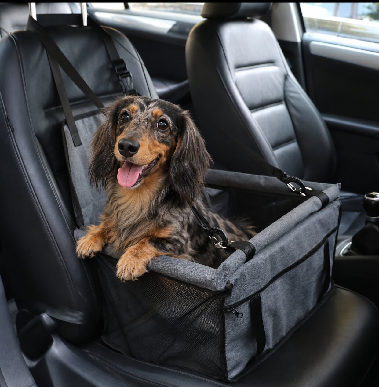Dachshund Travel Throne™ | Secure & Comfortable Car Seat for Every Adventure