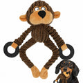 MonkeyPal™ for Dachshunds – Squeaky Plush Chew Toy for Puppies & Interactive Play