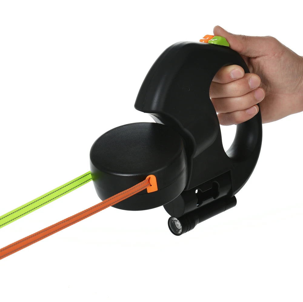 Dachshund Double Retractable Leash™ | Tangle-Free Walks for Two Dachshunds