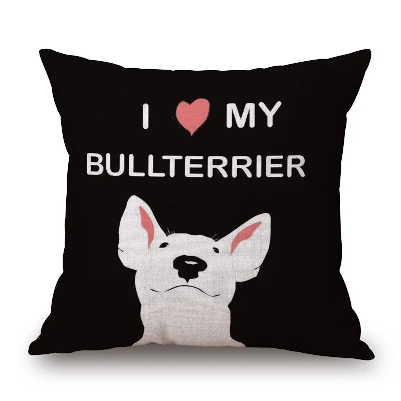 Federa Cuscino Bassotto in Dachshund Cotton & Linen Cushion Cover 45x45 cm – Decorative Throw Pillow Cover for Dachshund Loversotone e Lino 45x45 cm – Decorazione Elegante per Casa e Amanti dei Bassotti
