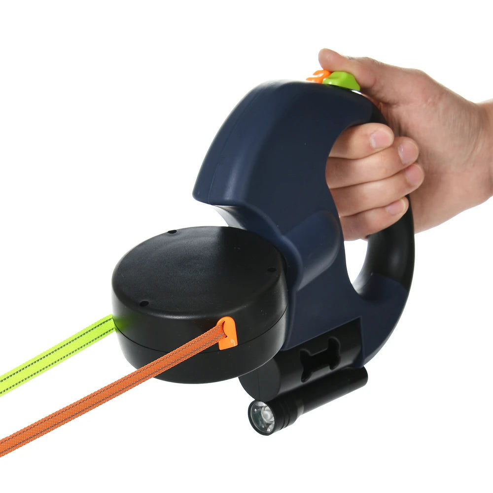 Dachshund Double Retractable Leash™ | Tangle-Free Walks for Two Dachshunds