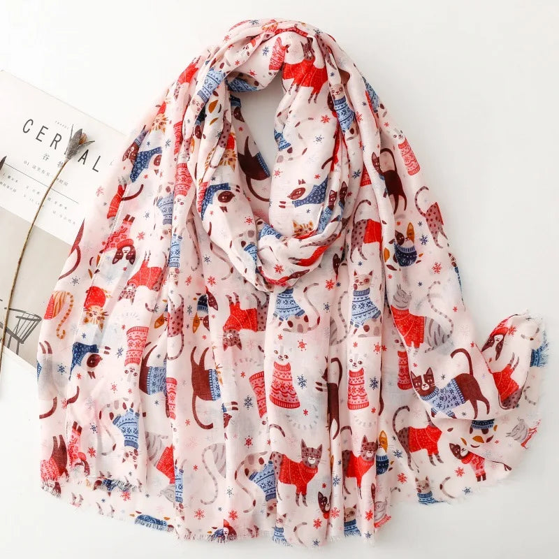 Dachshund Elegance Scarf™ – Luxury Sausage Dog Shawl for Stylish Dachshund Lovers