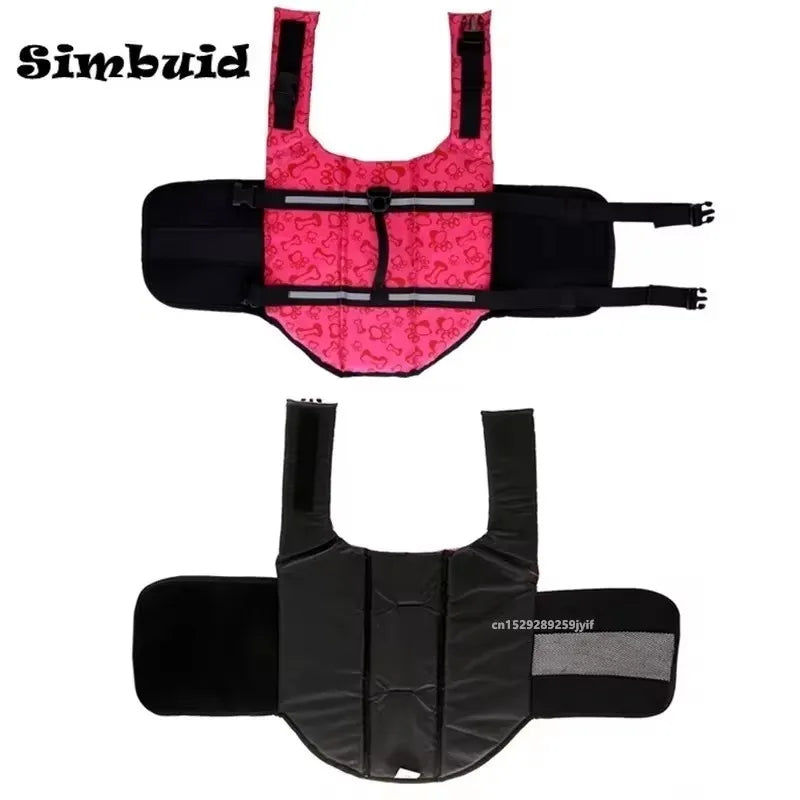 Reflective Dachshund Dog Life Jacket – Premium Swimming Vest with Rescue Handle for Safe Water Adventures
