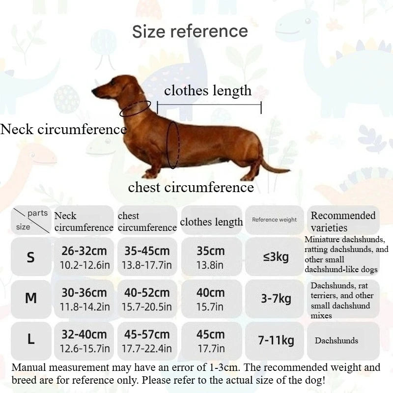 DinoDoxie™ | Adorable Dinosaur Costume for Dachshunds