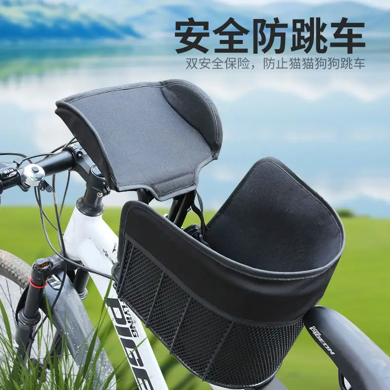 BikeBuddy™ for Dachshunds – Front Bicycle Carrier for Safe & Comfortable Adventures