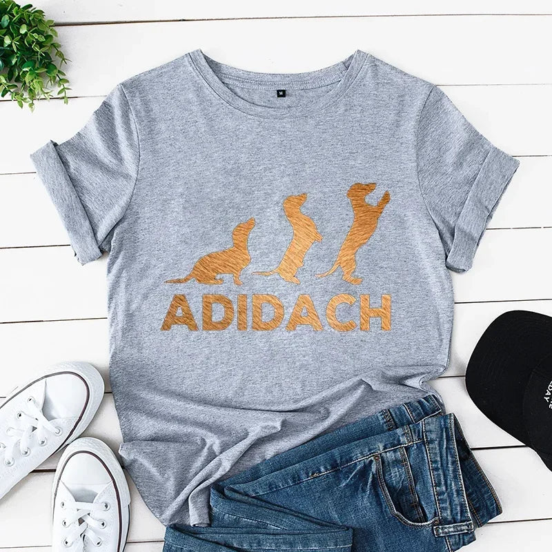 Dachshund Mom Oversized T-Shirt – Soft & Comfortable Tee for Proud Dachshund Lovers