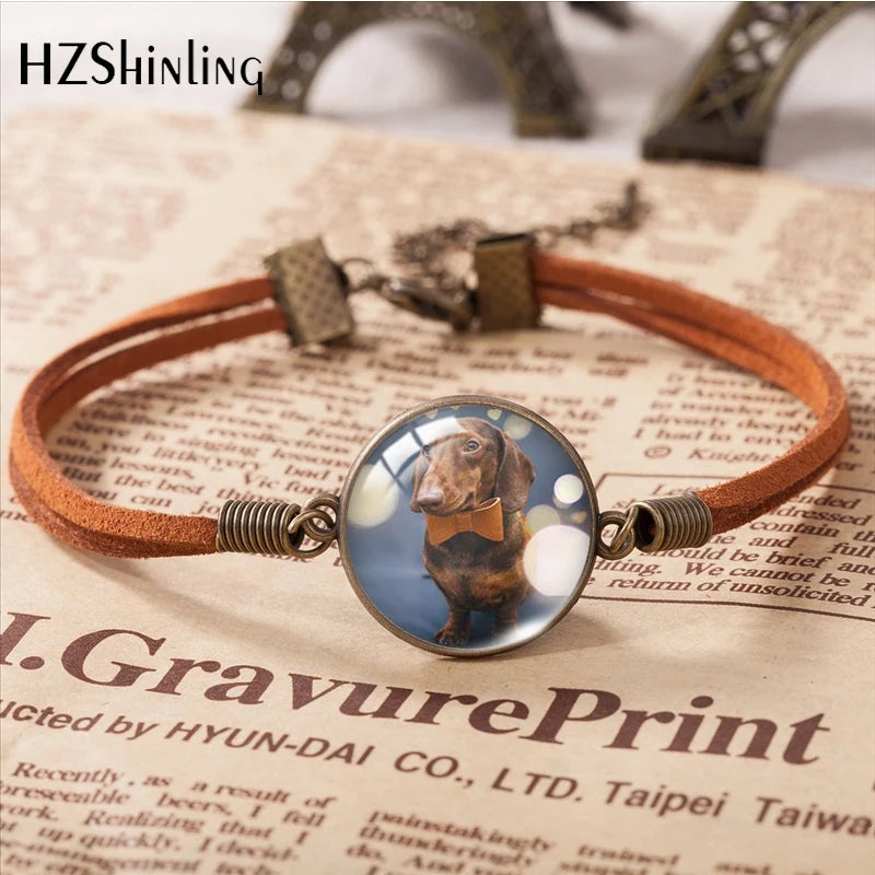 Doxie Charm™ Bracelet | Elegant Dachshund Bracelet for Dog Lovers