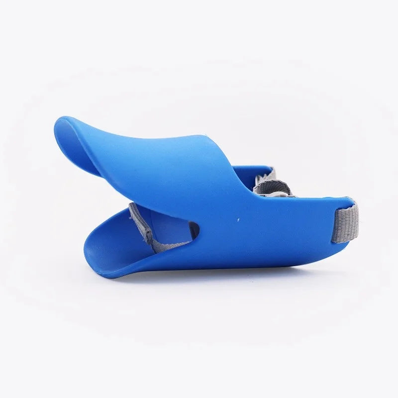 Duck Muzzle for Dachshunds – Adjustable Soft Silicone Anti-Bite & Anti-Barking Dog Muzzle