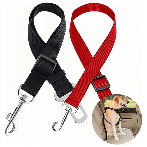 Adjustable Car Seat Belt for Dachshunds | Safety Travel Leash for Secure & Comfortable Rides