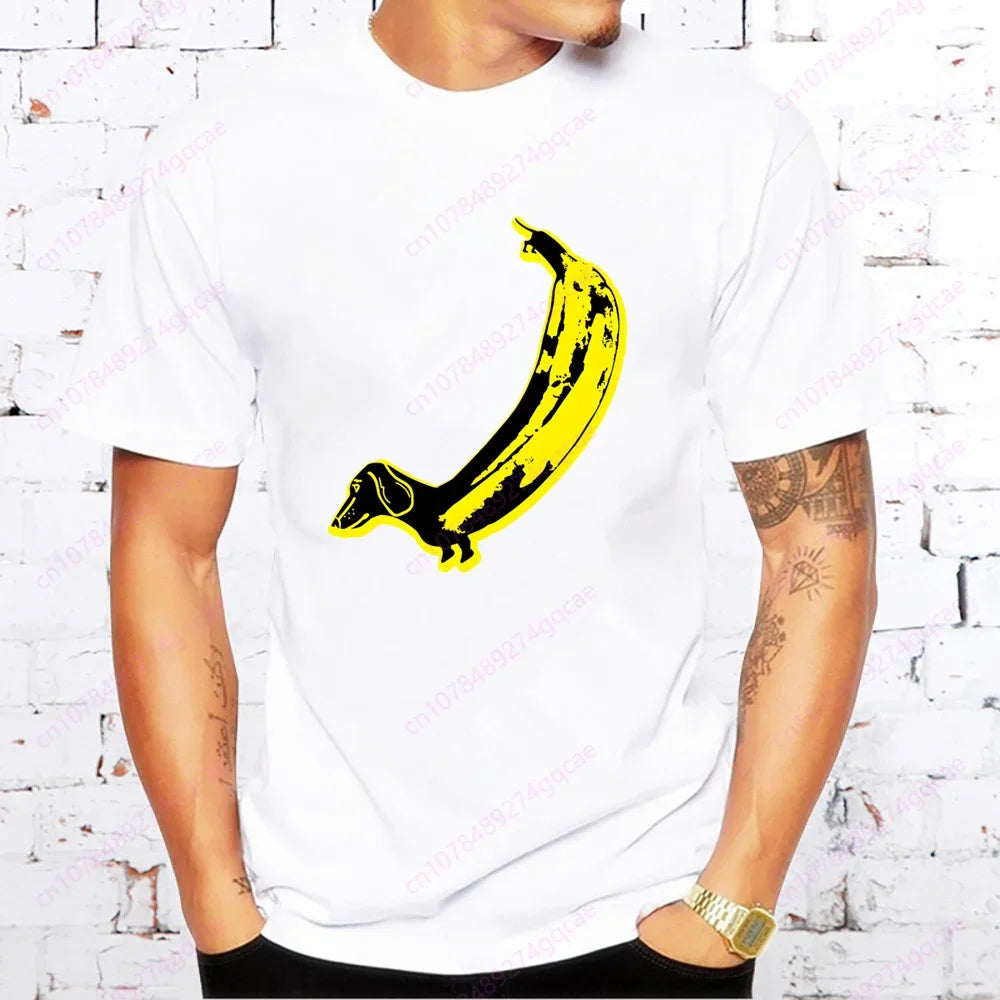 Dachshund Men’s Casual Tee™ | Funny Sausage Dog Printed T-Shirt