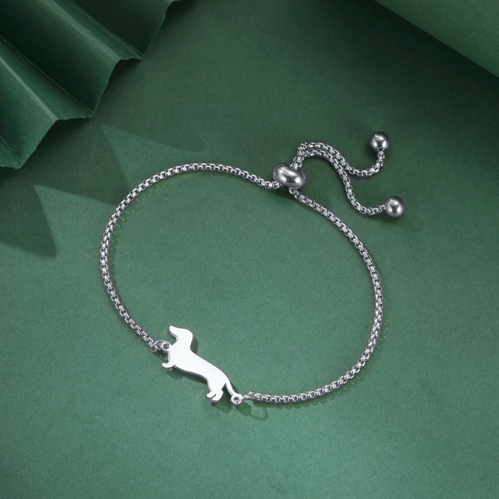 Dachshund Forever Bracelet™ – Elegant Stainless Steel Bracelet for Sausage Dog Lovers