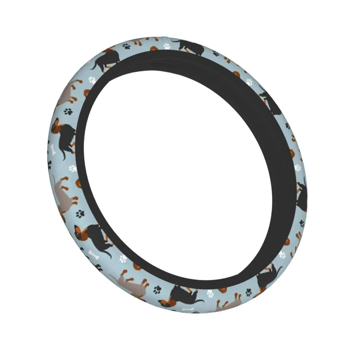 Dachshund Steering Wheel Cover™ | The Perfect Car Accessory for Sausage Dog Lovers