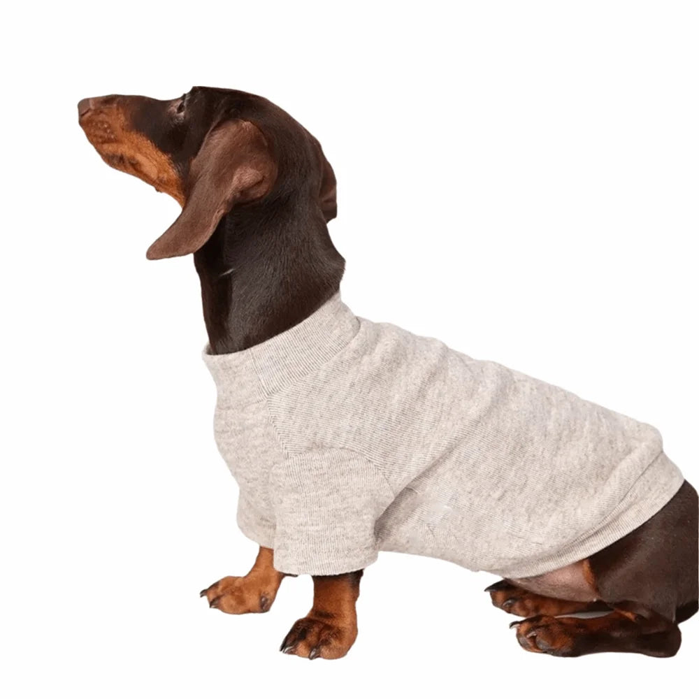 Cozy Knit Winter Sweater for Dachshunds – Ultra Soft Warm Dog Jacket for Cold Weather & Small Dogs
