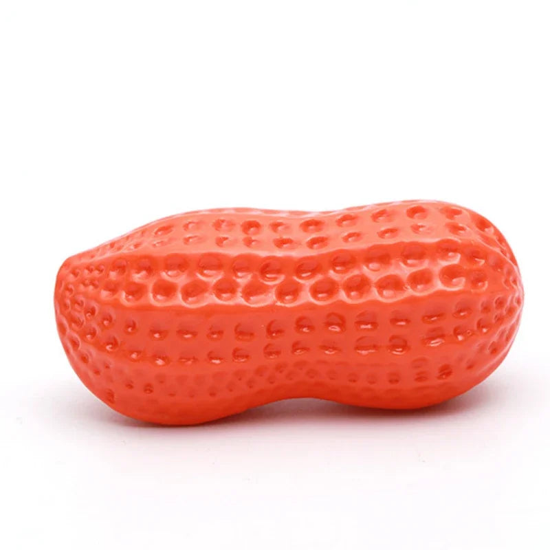 Dachshund Peanut Chew Toy™ | Squeaky Dental Chew for Healthy Teeth & Endless Play