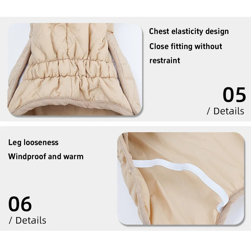 Dachshund WinterShield™ Coat – Waterproof & Windproof Jacket for Cold Weather Walks