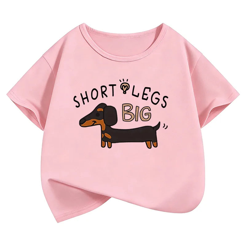 Dachshund Kids T-Shirt™ | Cute Cartoon Dog Tee for Boys & Girls