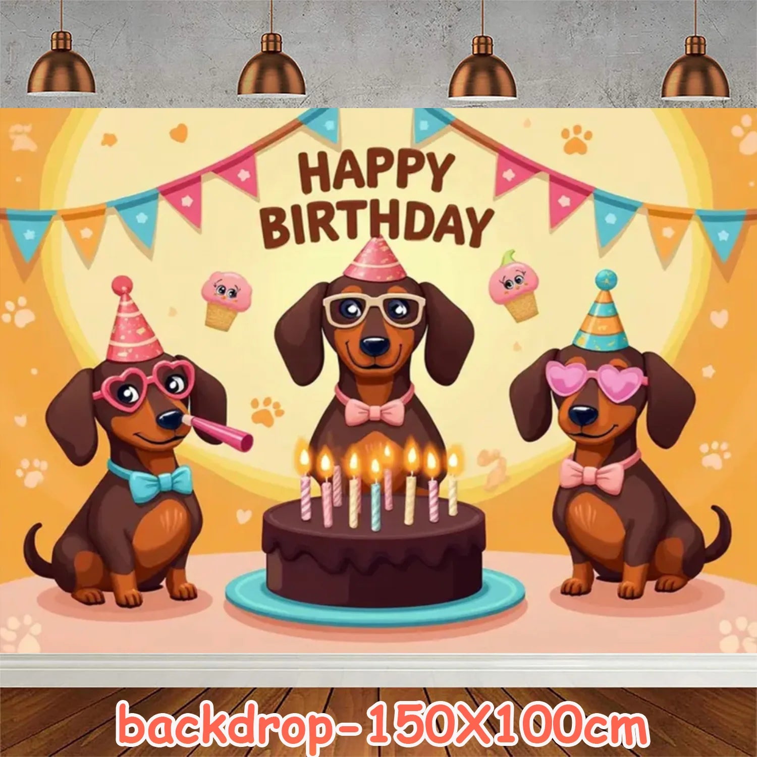 Ultimate Dachshund Birthday Party Kit – Balloons, Cake Toppers & Decorations for Sausage Dog Lovers