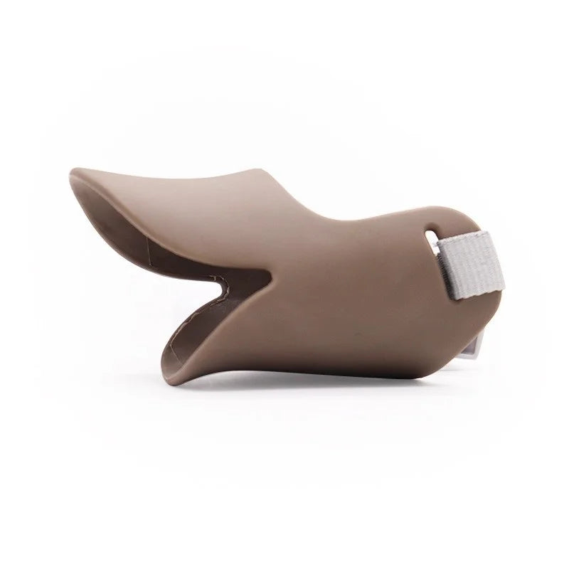Duck Muzzle for Dachshunds – Adjustable Soft Silicone Anti-Bite & Anti-Barking Dog Muzzle