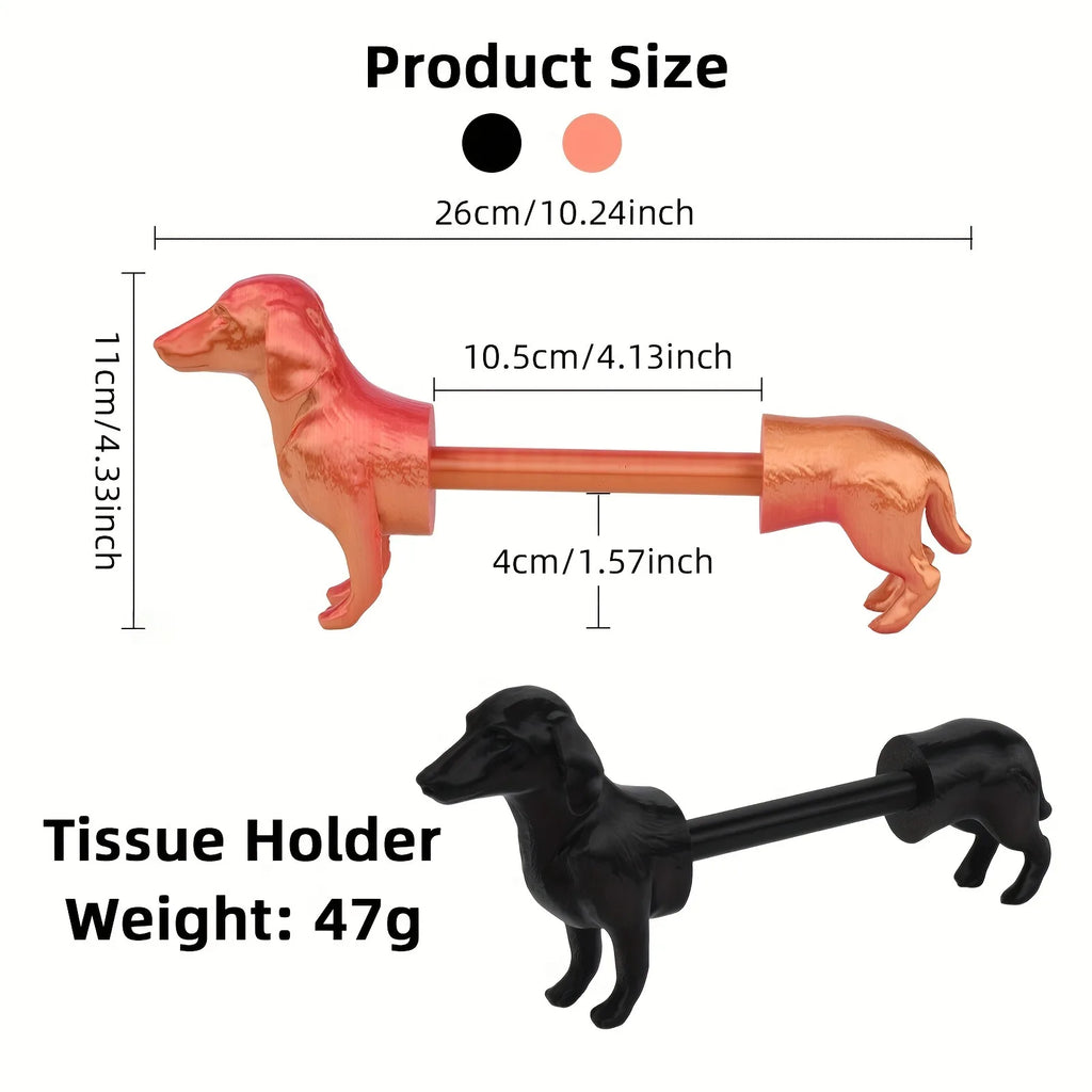 Dachshund Toilet Roll Holder™ – The Funniest Bathroom Upgrade for Sausage Dog Lovers