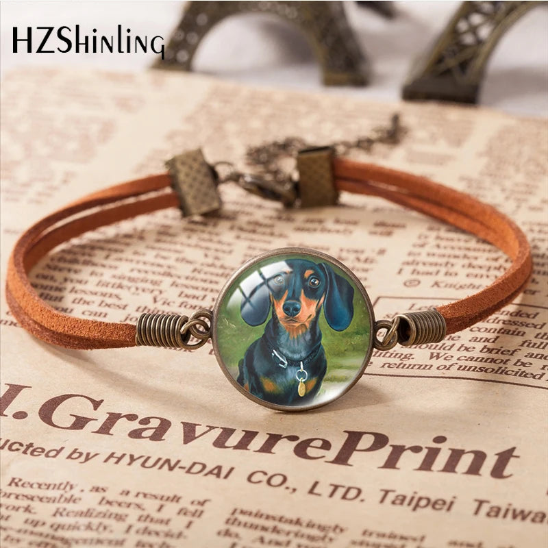 Doxie Charm™ Bracelet | Elegant Dachshund Bracelet for Dog Lovers