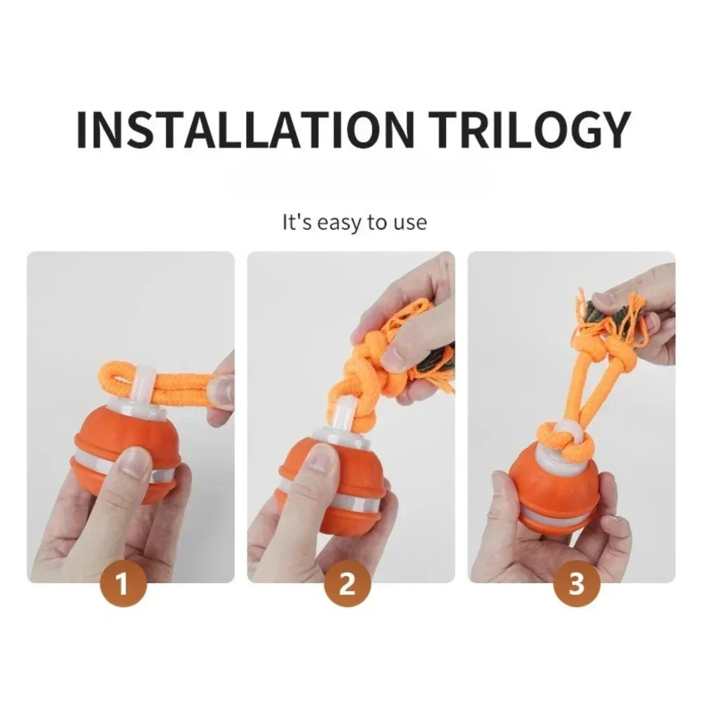SmartRoll™ for Dachshunds – USB Rechargeable Interactive Rolling Ball for Endless Play