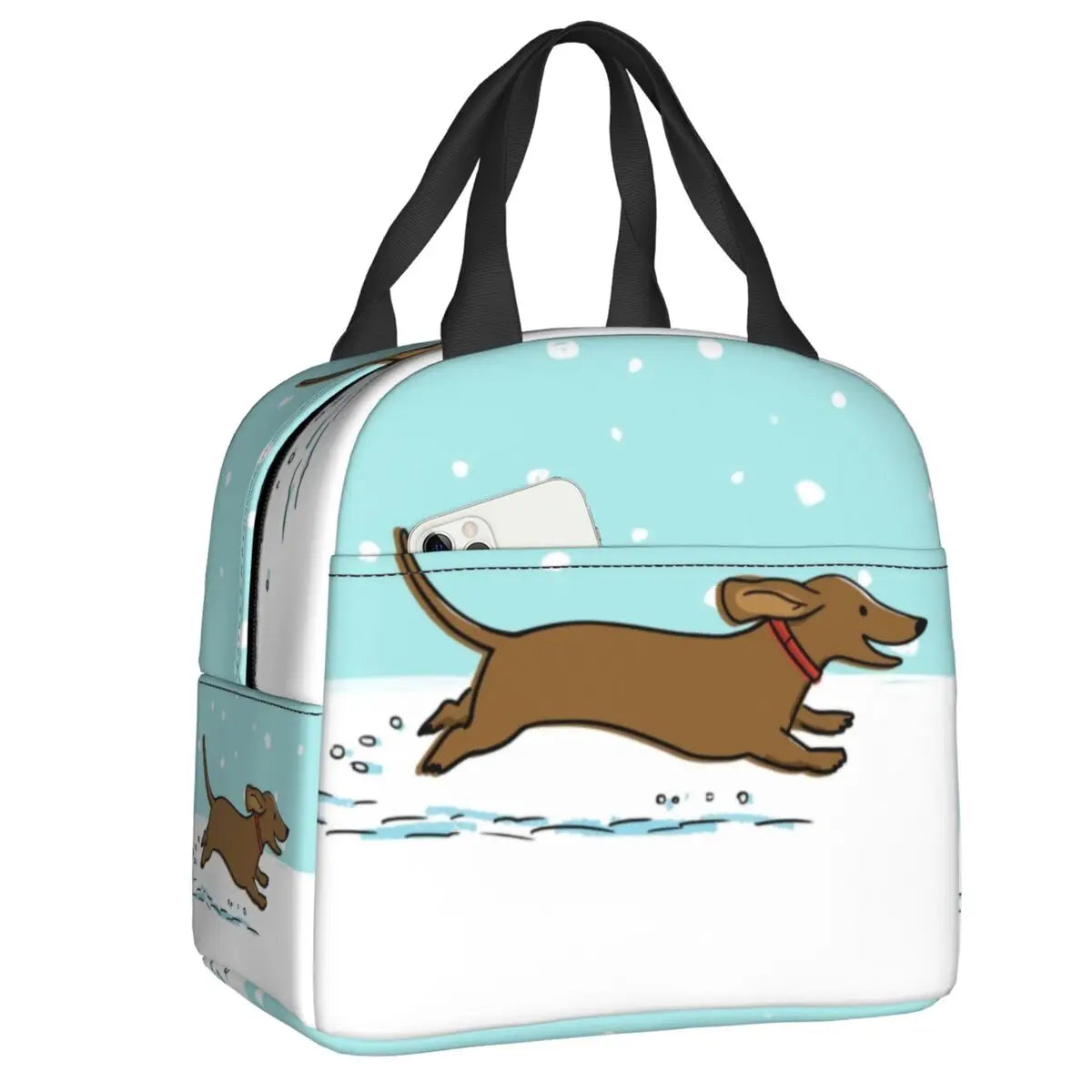 DoxieLunch™ Insulated Lunch Tote – The Perfect Lunch Bag for Dachshund Lovers