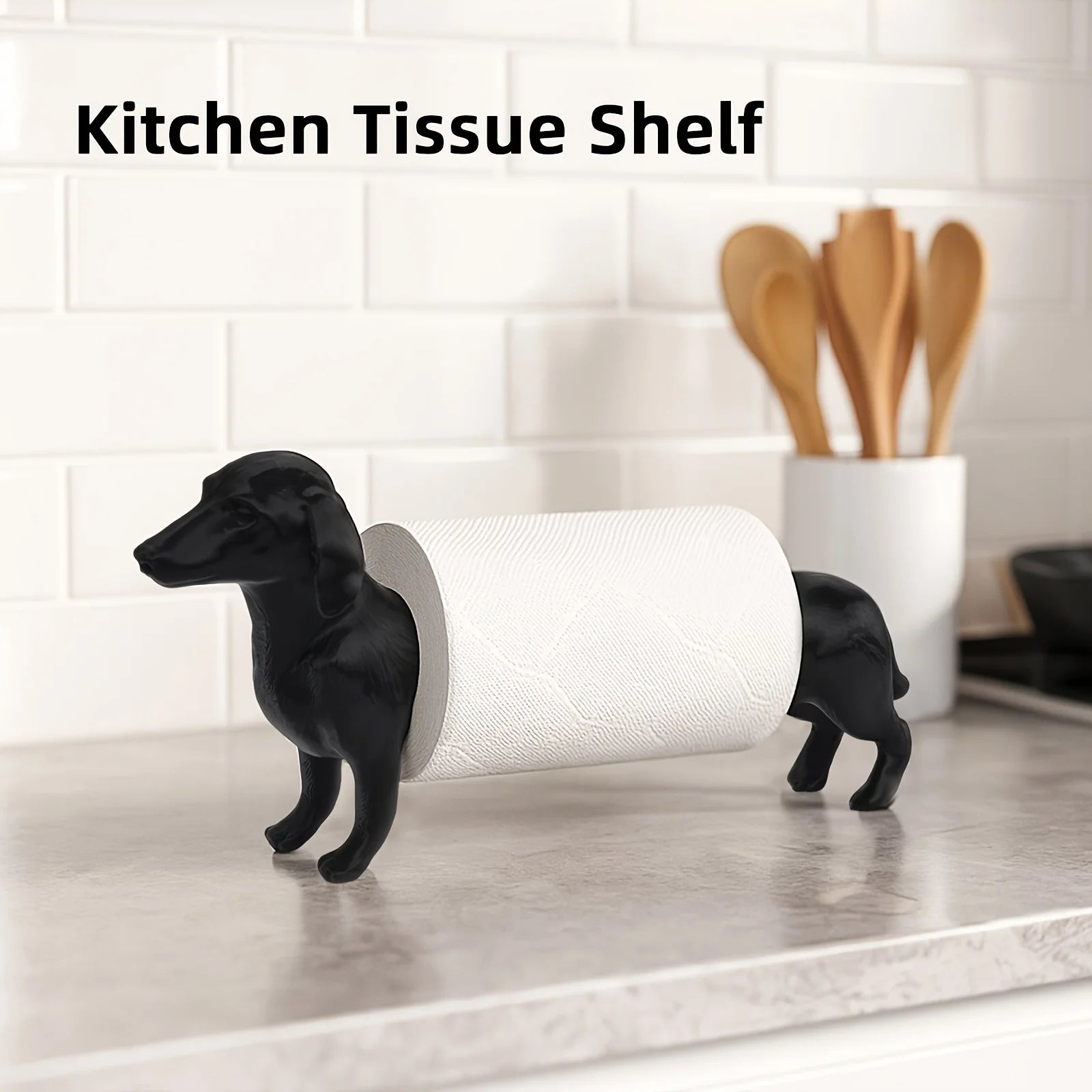 Dachshund Toilet Roll Holder™ – The Funniest Bathroom Upgrade for Sausage Dog Lovers