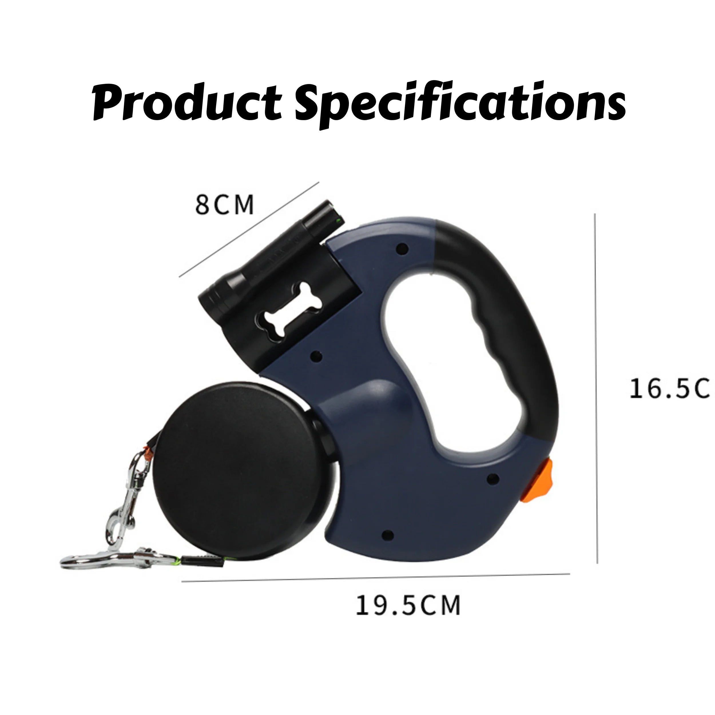 Dachshund Dual LED Leash™ | Tangle-Free Control for Two Dachshunds