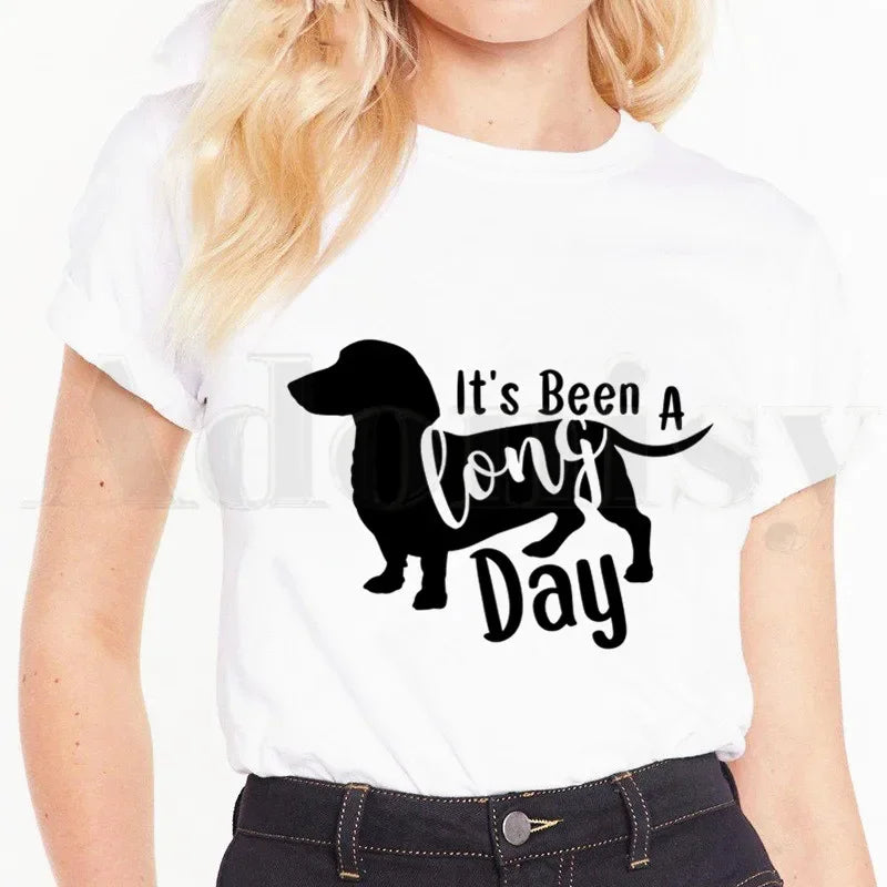 Life Is Better With A Dachshund™ Women's T-Shirt – Soft Casual Tee for Dachshund Lovers