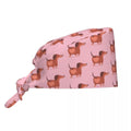 Dachshund Scrub Cap™ | Breathable Surgical & Work Hat for Dog Lovers