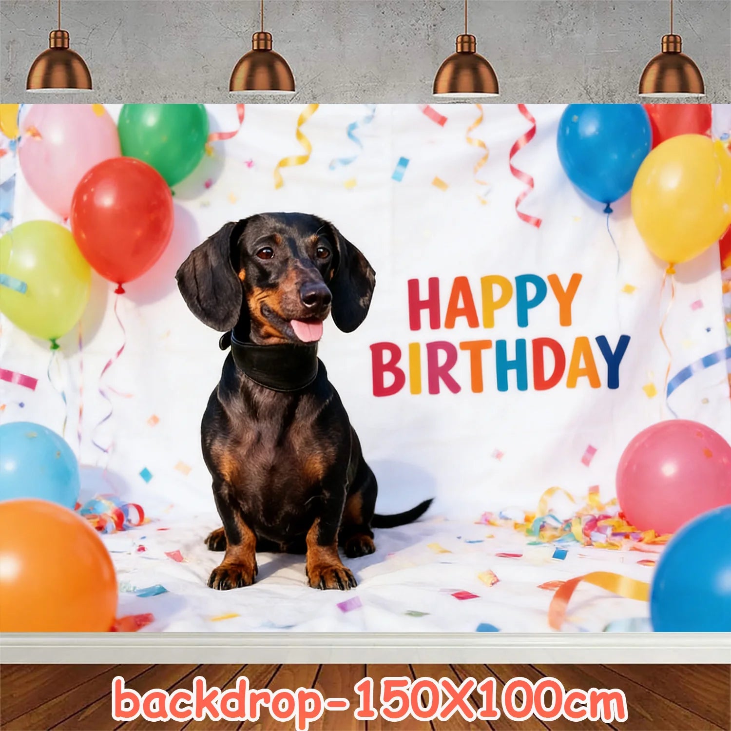 Ultimate Dachshund Birthday Party Kit – Balloons, Cake Toppers & Decorations for Sausage Dog Lovers