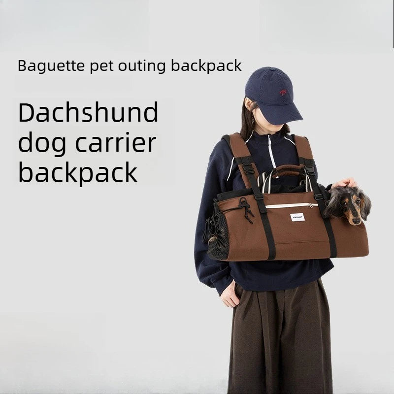 DoxieRider™ Pro | Ergonomic Backpack Carrier Made for Dachshunds