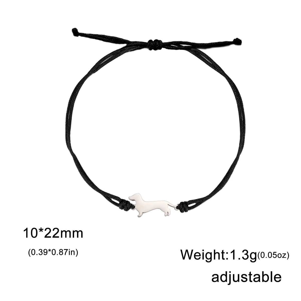 Dachshund Forever Bracelet™ – Elegant Stainless Steel Bracelet for Sausage Dog Lovers