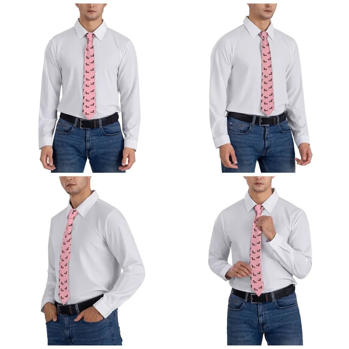 Dachshund Necktie – Elegant Sausage Dog Tie for Business, Weddings & Special Occasions