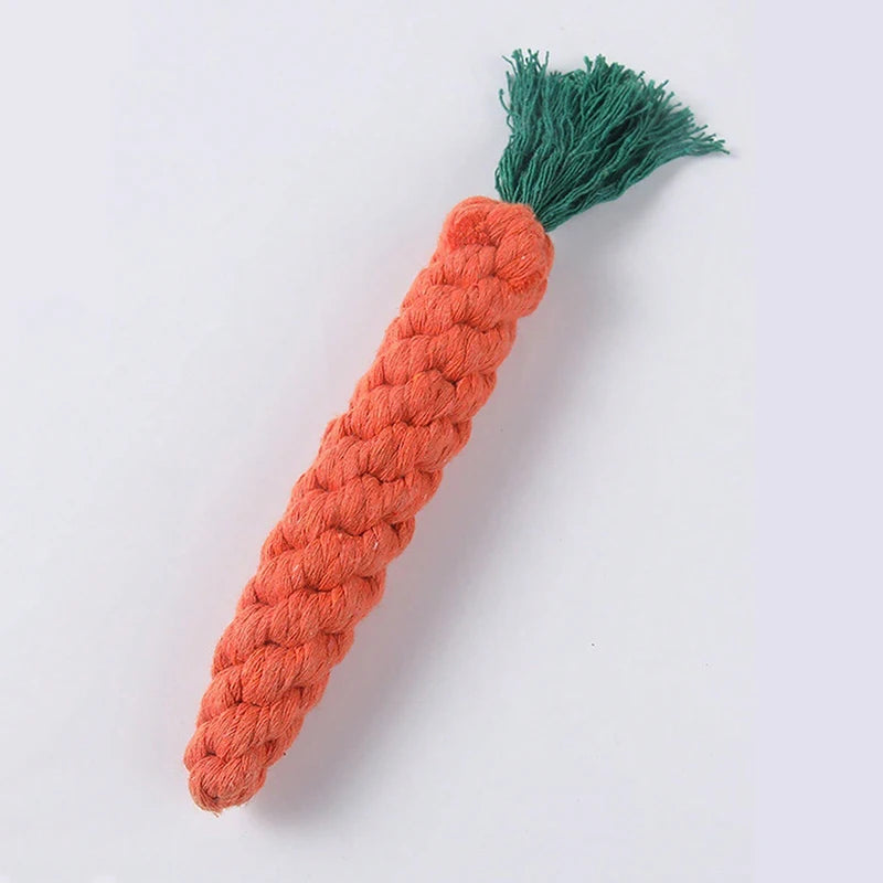 Dachshund Rope Chew Toy – Tough Cotton Tug Toy for Healthy Teeth