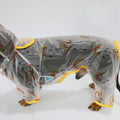 Dachshund Yellow Raincoat™ | Waterproof Hooded Jacket for Sausage Dogs