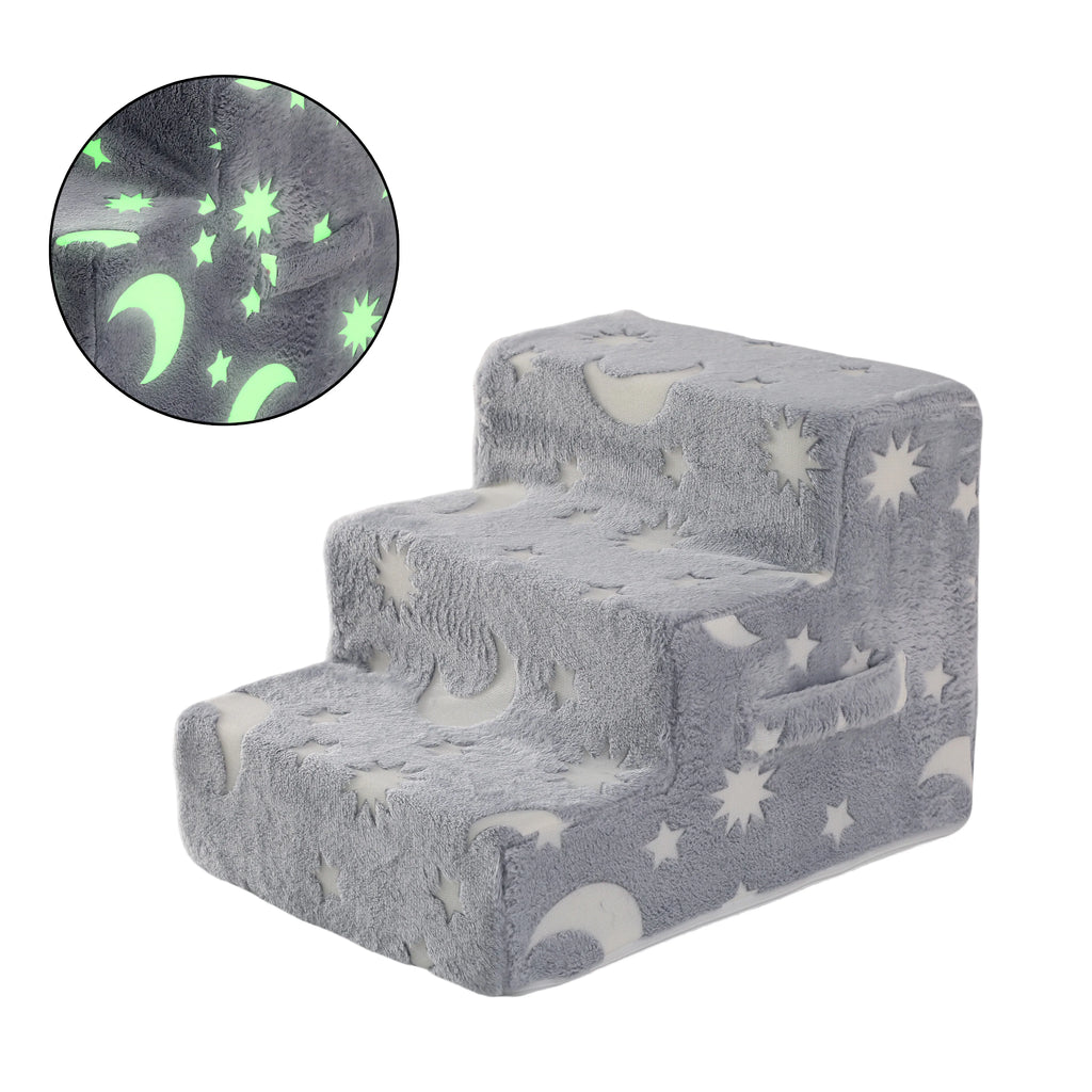 Orthopedic Foam Dog Stairs for Dachshunds | Soft Pet Steps for Beds, Sofas & Easy Joint Support