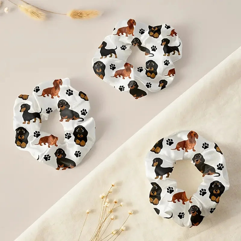 Dachshund Hair Ties™ – Adorable Sausage Dog Scrunchies for Everyday Style