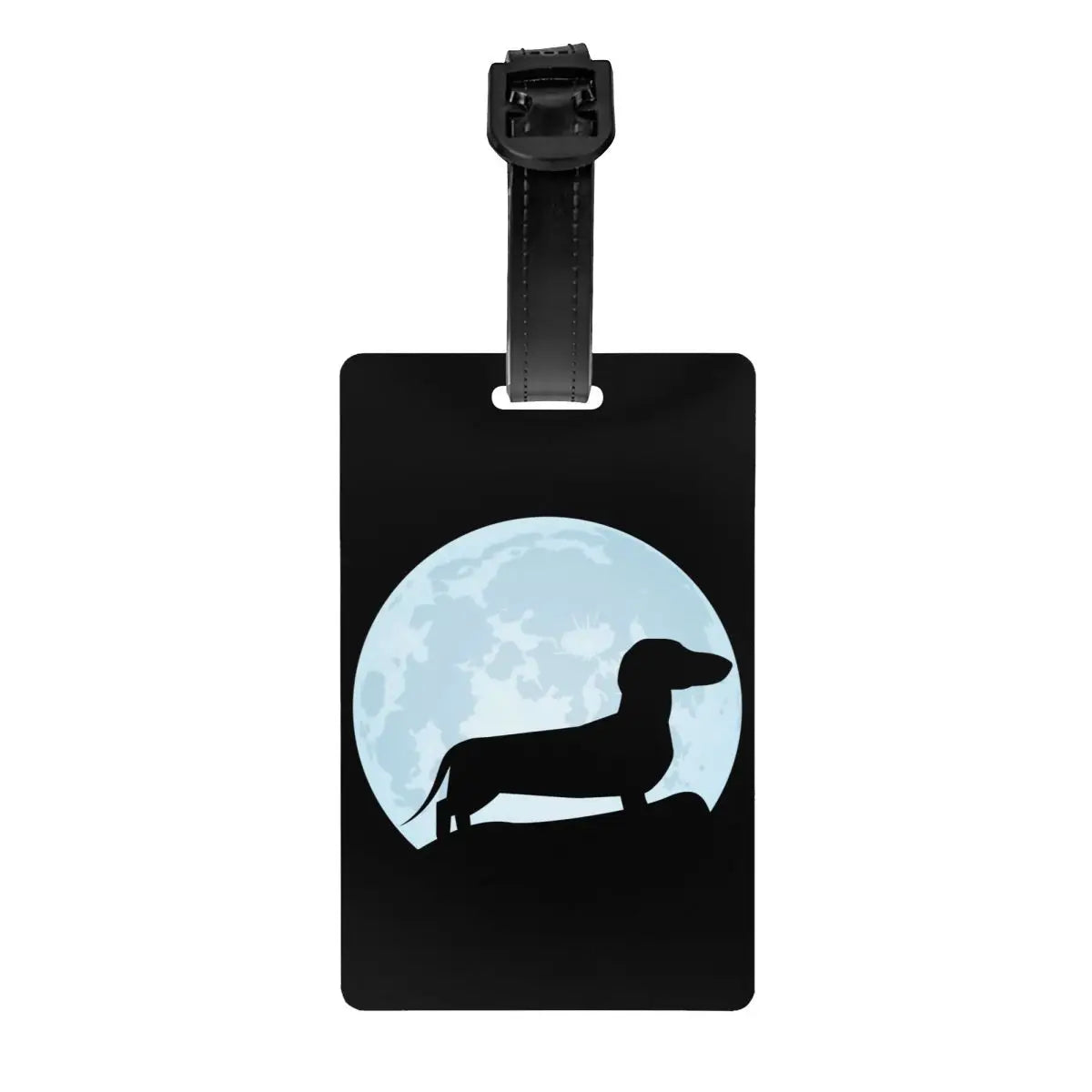 Personalized Dachshund Luggage Tag – Custom Travel ID Tag for Suitcases, Backpacks & Carry-On Bags
